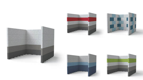 Absorber Modul Stellwand G94 Absorber Modul Stellwand G94