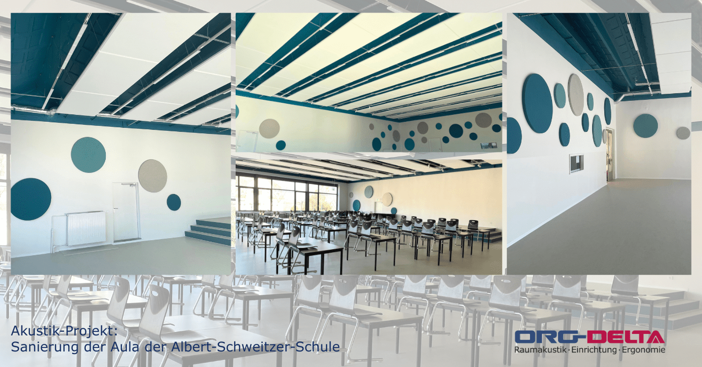 ORG-DELTA Akustikprojekt Sanierung Aula Albert-Schweitzer Schule Naumburg Saale 3